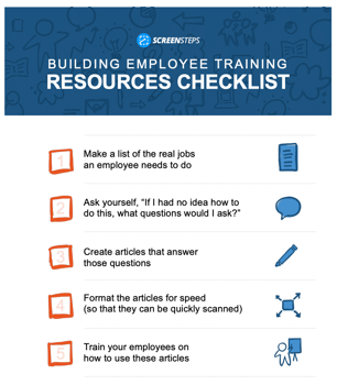 Checklist-Training-Resources